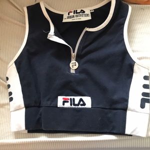 Fila for Urban Outfitters crop top xs
